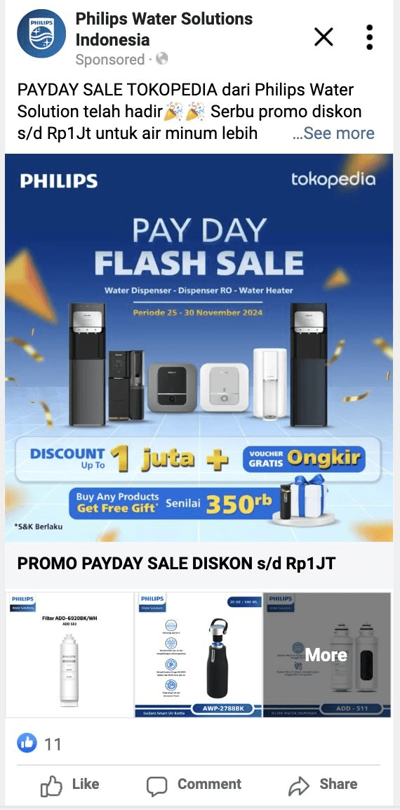 Philips — 21x ROAS on e-commerce sales